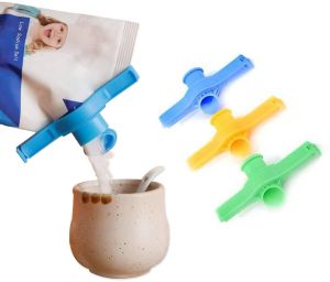 HOME BEST 1pc Food Sealing Clip Cover Cap Fresh Seal Pour Liquid Kitchen Clamp Plastic Tool Storage Reusable Bag Sealer Holder Makanan Penutup Klip Segar Tuang Cairan Dapur Penjepit Alat Penyimpanan 食品密封夹盖帽新鲜密封倒液厨房夹塑料工具收纳 FZ1-0048