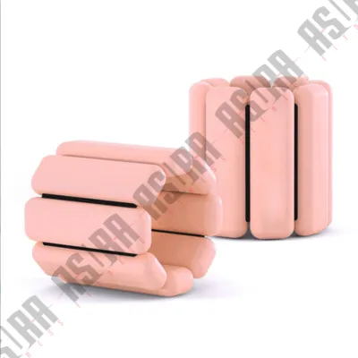 Silicone Weights Bracelet Durable Silicone Wrist Ankle Weights for Yoga Pillates Cross Training in Pair with total weight 1LBS (450gm) / 2LBS (900gm)