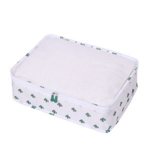 USEFUL TOOL ระบบลูกบาศก์ กระเป๋าเก็บเสื้อผ้าสำหรับเดินทาง ผ้าอ๊อกซ์ฟอร์ด จุได้มาก ตัวจัดระเบียบกระเป๋าเดินทาง กระเป๋าเดินทางสำหรับกระเป๋าเดินทาง กันฝุ่นกันฝุ่น ที่จัดเก็บเสื้อผ้า บ้านในบ้าน