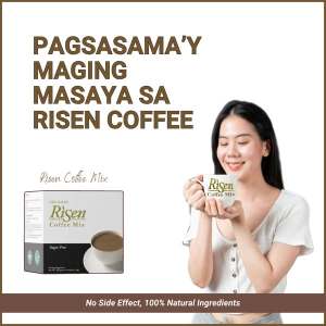 Risen Coffee 10 sachet / box organic coffee for men