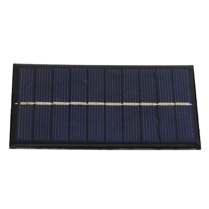 Sourcing Map Lot De 2 Mini Panneaux Solaires 6V 150mA 0.75W - 80x80mm - Pour Projets DIY Électriques
