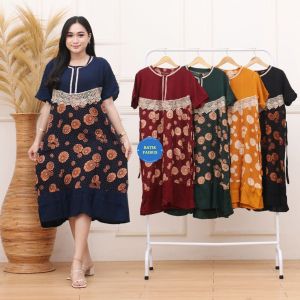 Daster Renda Arab Motif Terbaru Busui Kekinian Viral 2021 Daster Lengan Pendek Motif Terbaru Kekinian Cantik