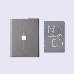 TSEVD Journal Agenda Planner A5 A6 Binder Notebook Paper Cover Organizer Diary Notepad DIY Binder Notebook Simple Taking Notes Memo Notepad Office supplies