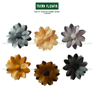 Bunga bross hijab penghias jilbab cantik lebar 5 cm warna random