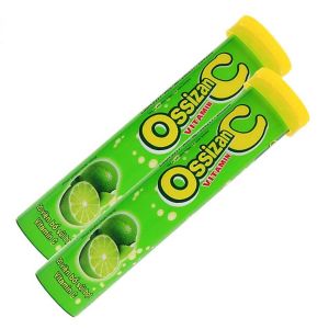 [VIDEO] COMBO 5 tuýp Viên sủi Ossizan C - Giúp bổ sung vitamin tăng cường sức đề kháng tăng sức bền thành mạch giảm nguy cơ chảy máu chân răng do thiếu c - tuýp 20 viên