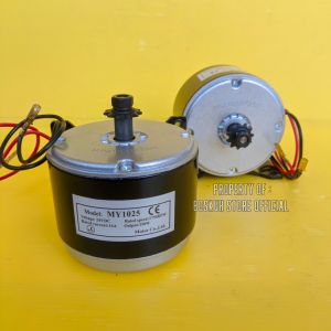Dc Motor Brushed Model-MY1025 24VDC 14A 250W 2750Rpm Dinamo Listrik Skuter