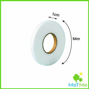 MetMe เทปสองด้าน ความยาว 64m สำหรับอุปกรณ์เย็บผ้าเสื้อผ้า DIY Interlining tape
