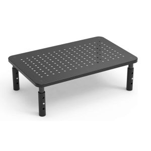 SG [IN STOCK]Monitor Stand Riser Portable Heat Dissipation 3 Height Adjust Mesh Platform Desktop Laptop Computer Keyboard Storage Posture Correction