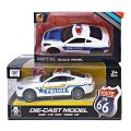 Car route66 1:32 mainan diecast mobil polisi mainan mobil anak MOBIL. 