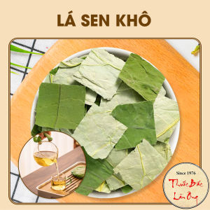 Lá sen khô 500g trà lá sen thơm sạch - Lãn Ông
