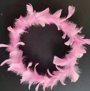 SHOPHOME - Bando LED Nyala Mahkota Bidadari Bulu Angsa Hiasan Rambut Anak Perempuan & Dewasa BND33