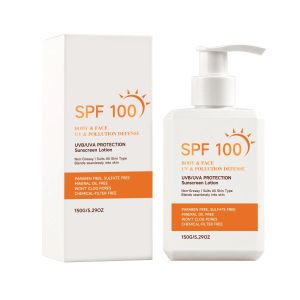 Spf 100 Sunscreen Anti UV Protection Dewy Finish Deep Hydration Water Resistant Non-greasy Sunblock for Body & Face Care 150g2026