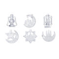 WED Lampu Hias Lebaran Idul Fitri / Lampu LED Hiasan Hari Raya / Lampu Tumblr Hias LED Bulan Bintang Ramadhan ID05. 