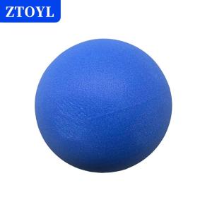 [COD] ZTOYL ลูกบอลไร้เสียง18ซม. สำหรับเด็กของเล่นกลางแจ้งลูกบอลฟองน้ำแข็งลูกบอลยืดหยุ่นได้ลูกบอลลดเสียงรบกวนในร่มสำหรับเล่นกีฬา