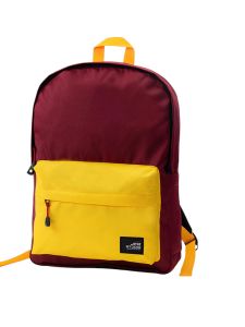 Tas Ransel Multifungsi JFR Studio Organizer Warna Kastanye/Fluorescent Yellow