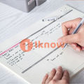 52 Sheets A4 Tearable Desktop Weekly Planner Calendar Notepad for Home School Office. 