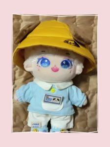 Evelyn（Doll）Love And Deepspace 20CM Cotton Toy Clothes *1Set T-shirt Hat Shoes Shorts Accessories  Honkai: Star Rail Haikyuu!! Dress Up Game Kawaii Clothing Gift