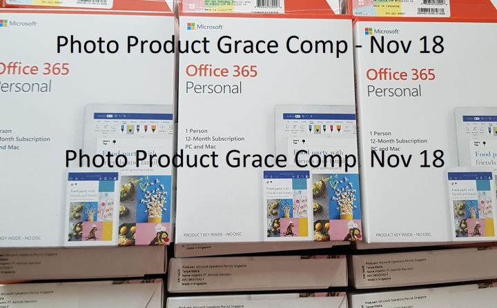 Microsoft Office 365 Personal - 1 Year Subscription for 1 User - Asli ...