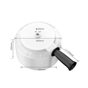 Nắp chắn bụi bằng cao su cho máy đục bê tông 155mm