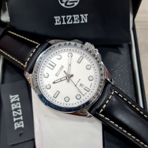 [Promo] Jam Tangan Pria Eizen EP 1007 / EP1007 Leather Strap Sapphire Glass Original Garansi Resmi 1 Tahun [✔COD][100% Authentic]