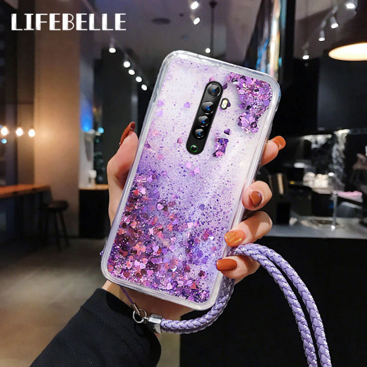 Glitter Mobile Cover For Oppo Reno 2z LIFEBELLE For OPPO Reno 2F