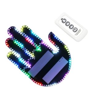 หลอดไฟ LED มือสัญญาณ ไฟเบรก ไฟสัญญาณมือ รีโมทภายในรถ หน้าต่างหลัง