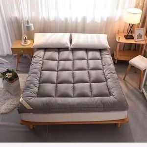 Thicker 10cm Single Mattress Tatami Topper Queen/King Tilam Matress Feather Velvet Soft Tilam Foldable Matress 羽丝绒床垫