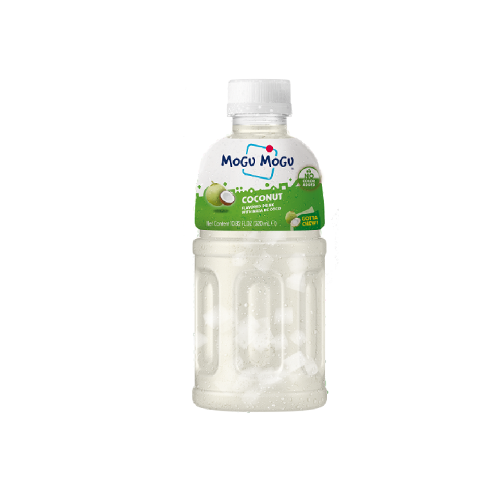 Mogu Mogu Coconut Flavored Drink With Nata De Coco 320ml 