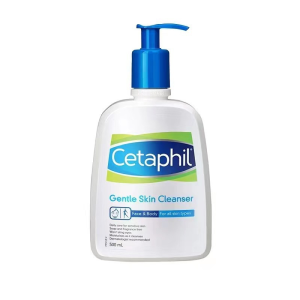 Cetaphil Gentle Skin Cleanser 500ml Moisturising Soap Hydrating Face & Body Wash for Acne Face