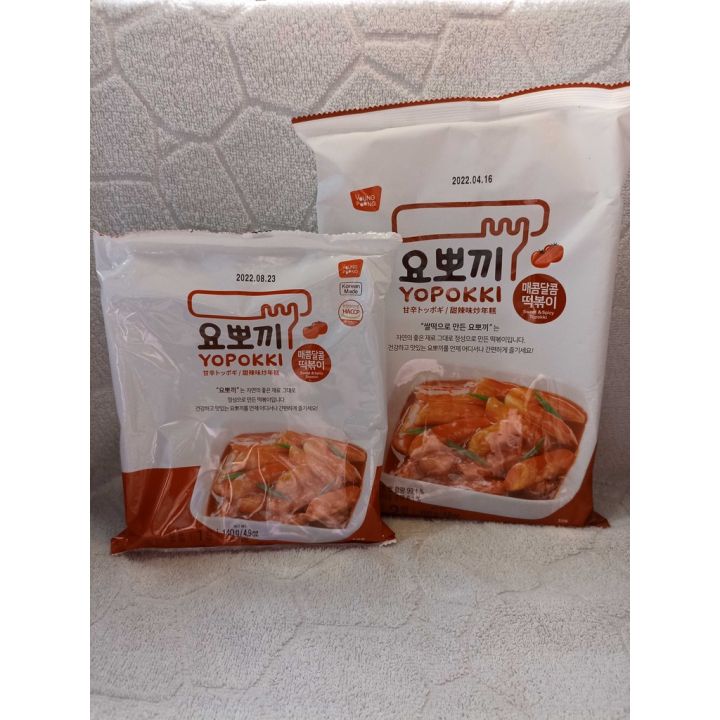 Yopokki Sweet & Spicy Rice Cake 140g | Lazada PH