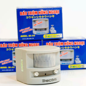 chuông báo động chống trộm hồng ngoại sử dụng năng lượng mặt trời có đèn báo