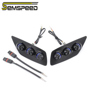 SEMSPEED Motorcycle Rear LED Turn Light Signal Lamp Safety Warning For BMW S1000RR S 1000RR 2021 2022 2023