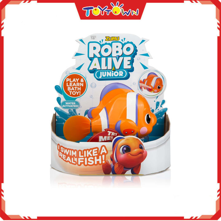 Robo Alive Junior Fish Zuru Robo Alive Junior Bath Toy Fish