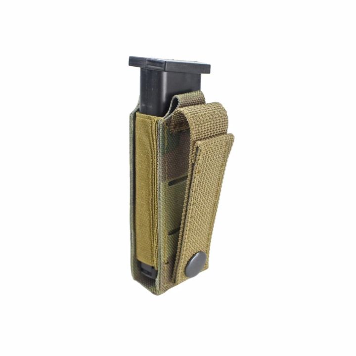 Tactical Molle Single Magazine Pouch Elastic Mag Pouch Waist Belt Multi