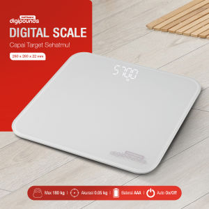 Timbangan Badan Digital Scale Digipounds