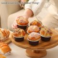 Fake Cupcakes, Artificial Cupcakes for Display, Realistic Fake Food, Artificial Cake Fake Desserts Pastries for Decoration, Decorative Faux Cakes Set C 6 Pack. 