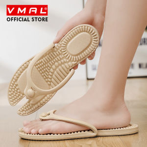 VMAL Summer Men Flip Flops Slippers Quick Dry Casual Shoes Beach Sandals Non-Slip Home Bathroom Folded Storage Slipper for Men 35-46