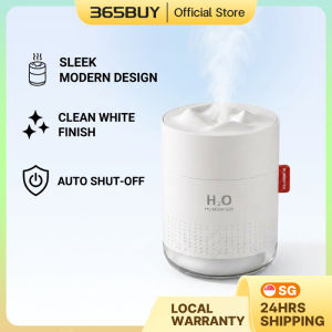 [SG] Mini Humidifier 500ml Desktop Cool Mist USB Portable Air Diffuser Quiet 2 Modes Auto Shut Off