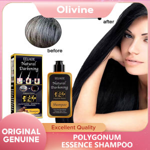 Eelhoe Polygonum Multiflorum Dầu Gội Tóc Đen Dầu Gội Đầu Chống Gàu Chống Pruritic Sửa Chữa Dầu Gội Cho Phụ Nữ Người Đàn Ông Tóc Màu Xám Đen dầu gội tóc Đen Tóc dầu gội chăm sóc Sạch Nuôi Dưỡng dầu gội suôn mượt