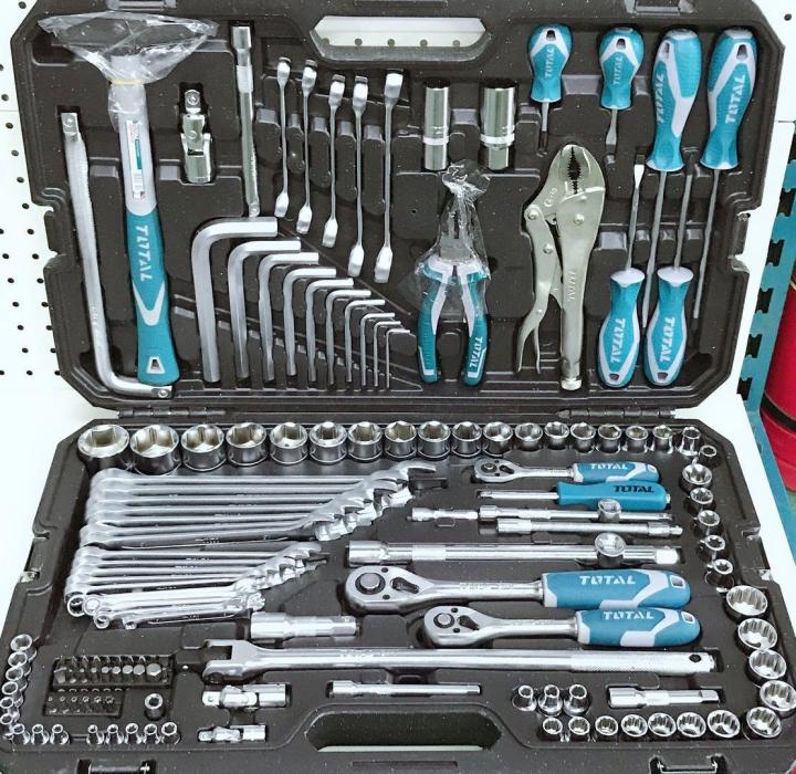 TOTAL 142pcs Combination Tool Set THKTHP21426 industrial Lazada PH