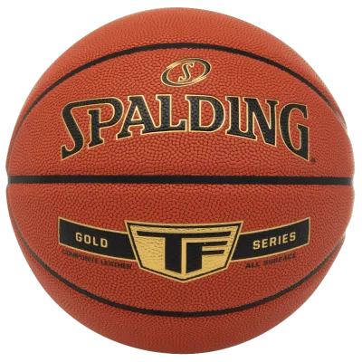 [AGED STOCKS] Spalding TF Gold SZ7 Composite Basketball (Orange/Gold) 76-857Z