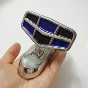 High quality For Geely Zinc Alloy Car Front Hood Label Personalized Car Hood General Car Logo Car Bonnet Sticker Bonnet Logo Car Decoration car accessories coolray okavango azkarra EX7 Emgrand X7 EmgrarandX7 SUV GT GC9