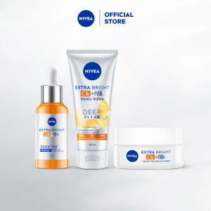 นีเวีย เอ็กซ์ตร้า ไบรท์ ซี แอนด์ ไฮยา Starter Set NIVEA บำรุงผิวหน้า (30-100มล)
