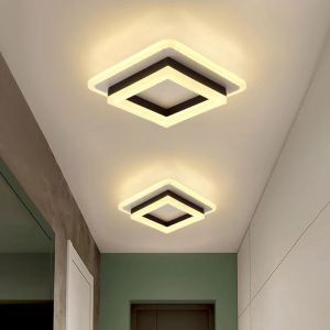 YHLAMP COD LED Tri-color Lamp Modern Chandelier LED  Balcony Aisle Ceiling Lights Home Lighting Led Surface Mounted for Bedroom Living Room Corridor Light Balcony Lights LED Ceiling Mini Chandelier Hanging Lights as a Home and Hallway Lighting Decor