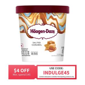 Haagen-Dazs Salted Caramel Ice Cream 473ML - Frozen