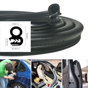 Gioăng Chữ U Có Rãnh Khí Nẹp Cửa - Gioăng khoang máy Kia Toyota Cốp Xe Tải Tủ Điện Tủ Sắt