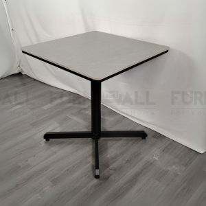 Furnimall Sintered Stone X Leg Cafe Table Restaurant Dining Table Meja Makan Meja Kafe 吧台桌 餐桌
