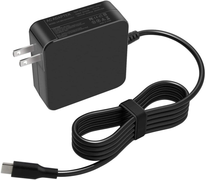 65W/45W/36W/27W/15W USB Type C Power Adapter Charger for Apple  MacBook/Pro,Lenovo,ASUS,Acer,D-ELL, Xiaomi Air,Huawei Matebook,HP  Spectre,Thinkpad and