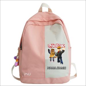Tas Ransel Sekolah Anak SD SMP SMA Cowok Cewek Premium Motif ROBLOX