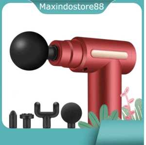 Pistol Pijat Elektrik Pistol Pijat Jaringan Otot DalamSerbaguna Pengecil Tubuh dan Kebugaran4in1